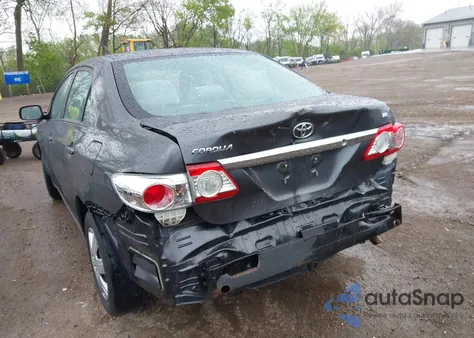 2011 Toyota Corolla Le from USA, damaged, VIN 2T1BU4EE8BC653404